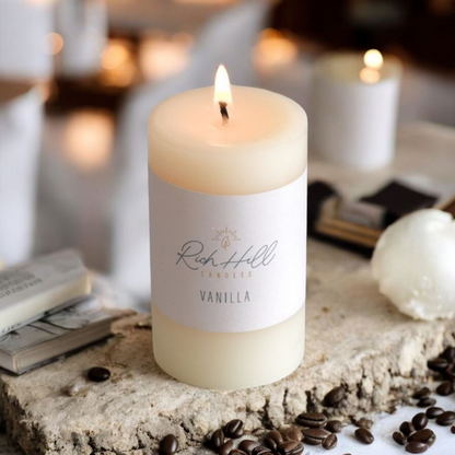 Vanilla Scented Pillars