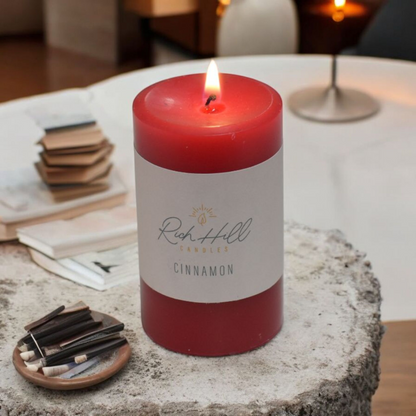 Cinnamon Snaps Scented Pillars