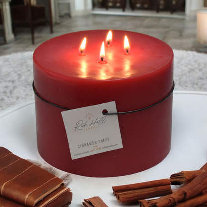 Cinnamon Snaps Scented Pillars