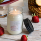 Strawberry Pineapple Scented Coconut Soy Jars
