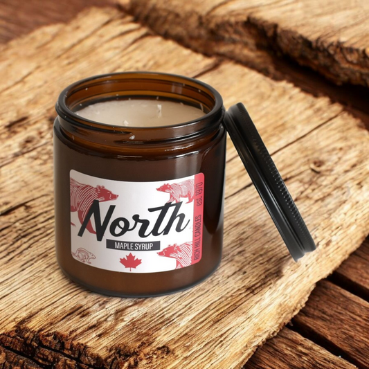 North Maple Syrup scented Jars
