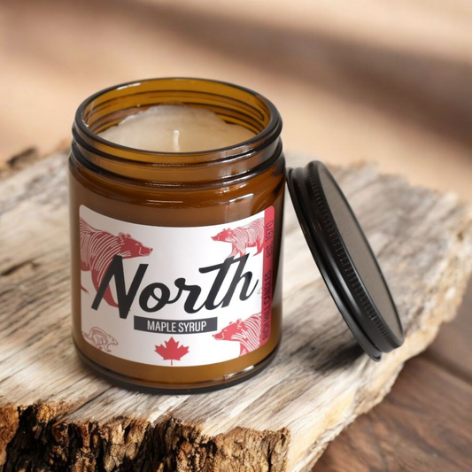 North Maple Syrup scented Jars