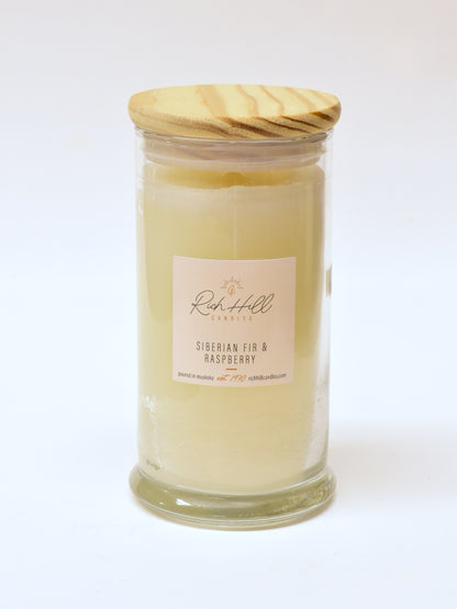 Siberian Fir & Raspberry Scented Jars