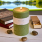 Lake Breeze Scented Rustic Pillars
