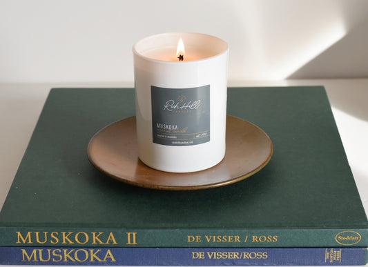 Muskoka , Coconut Wax Scented Jar Candles