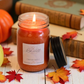 Pumpkin Maple Scented Jar Candles