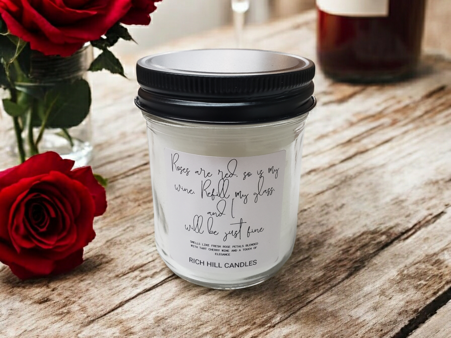 Candles with funny sayings scented jar candles