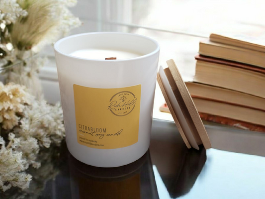 Citrabloom Scented Jar Candle