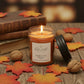 Caramel Apple Walnut scented jar candles