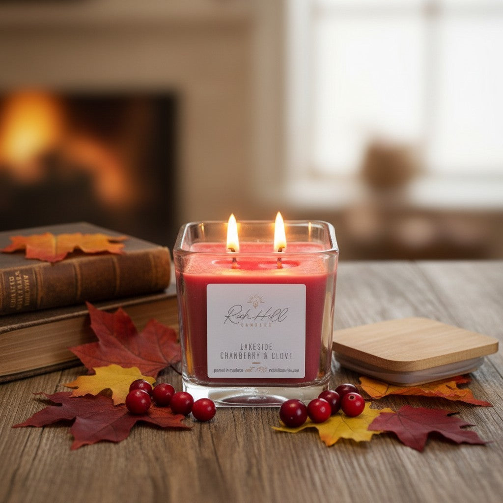 Lakeside Cranberry & Clove Candle | Handcrafted Muskoka Candle