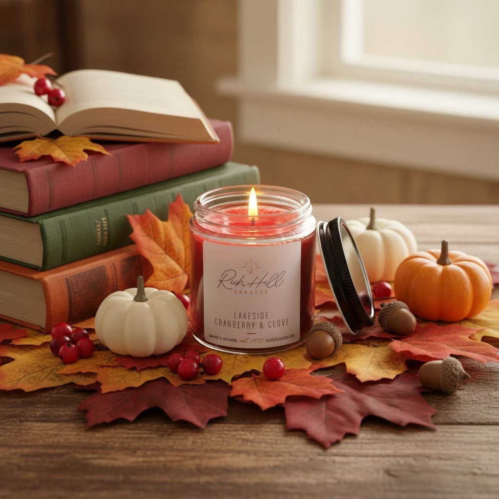 Lakeside Cranberry & Clove Candle | Handcrafted Muskoka Candle