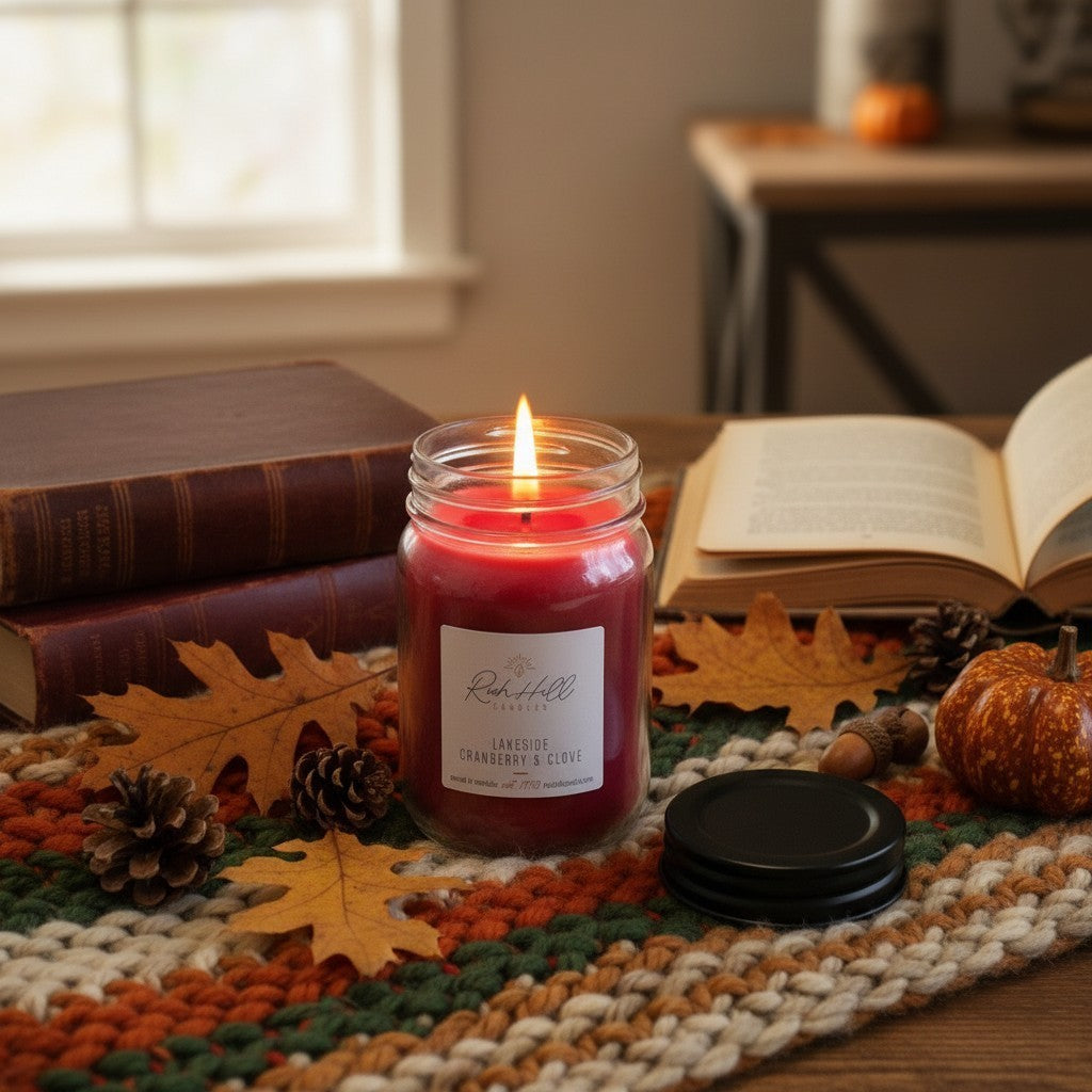 Lakeside Cranberry & Clove Candle | Handcrafted Muskoka Candle