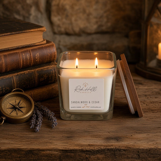 Sandalwood & Cedar Candle | Muskoka Hand Poured