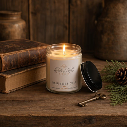 Sandalwood & Cedar Candle | Muskoka Hand Poured