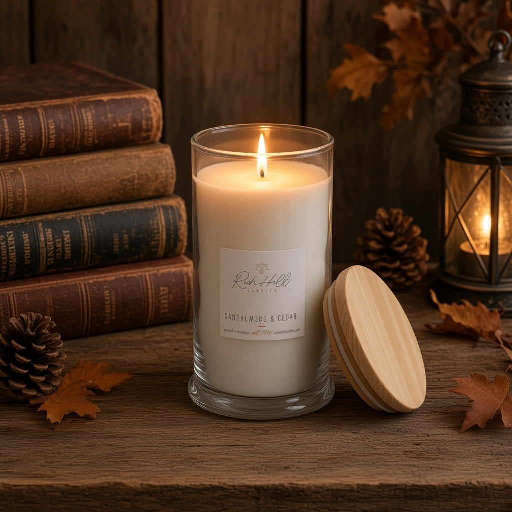 Sandalwood & Cedar Candle | Muskoka Hand Poured